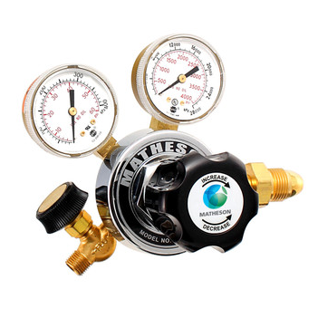MATHESON(马西森)单级通用稳压器 - 黄铜 18 系列